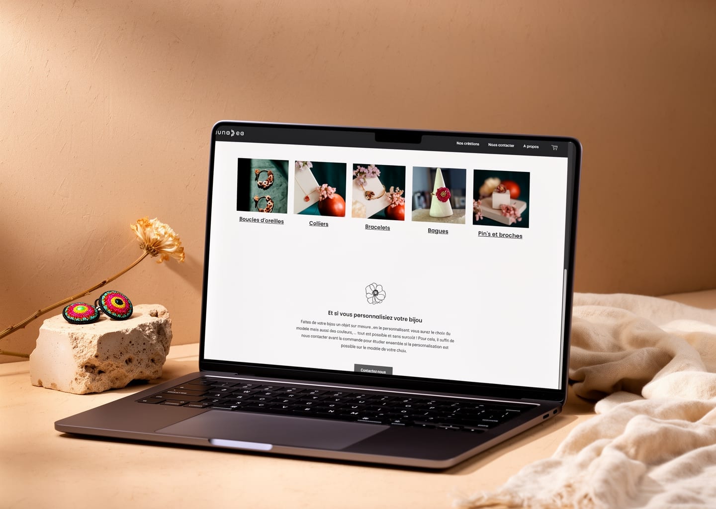 Aperçu du site Junadea