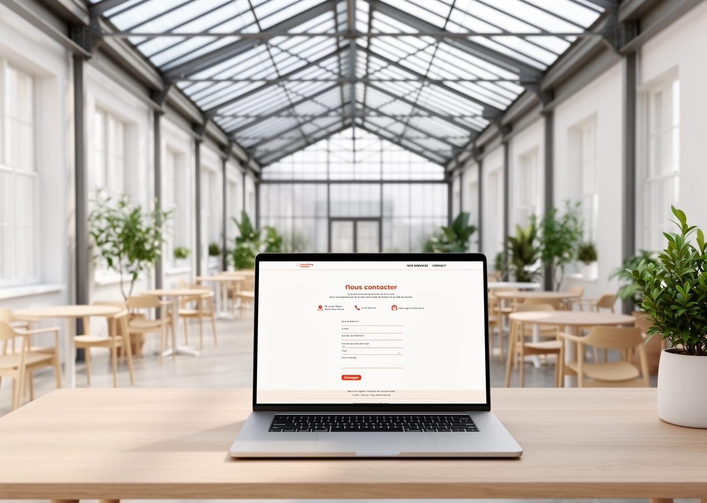 Aperçu du site Cleanté