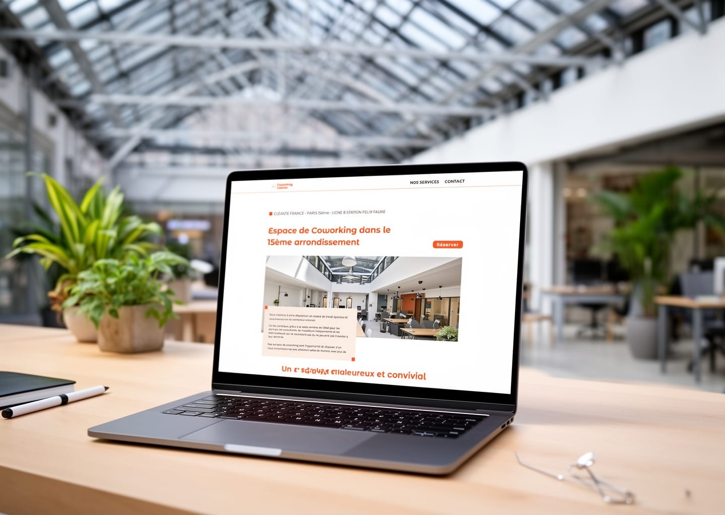 Aperçu du site Cleanté
