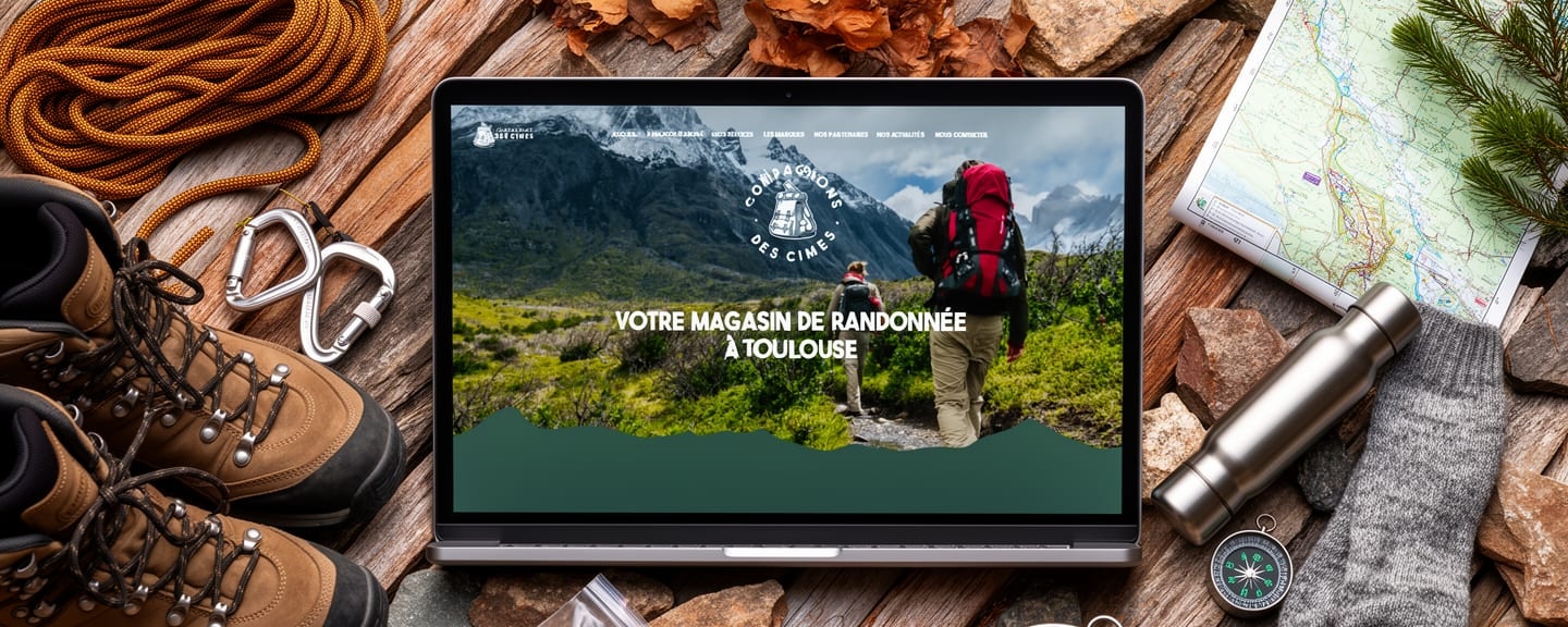 Aperçu du site Compagnons des Cimes