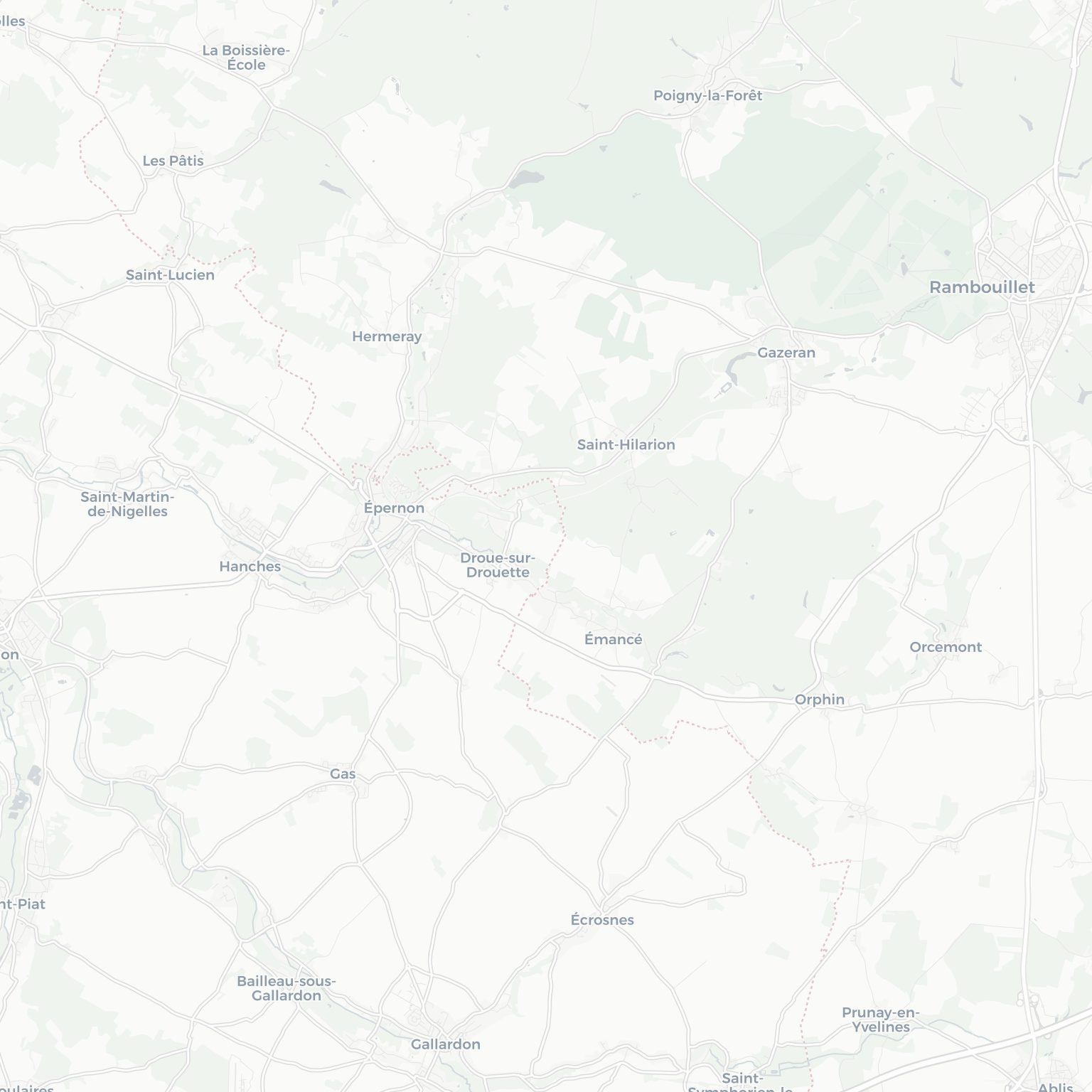 Carte d'Épernon et ses environs, dans le Eure-et-Loir (Centre-Val de Loire)